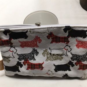 Milly Green makeup bag.